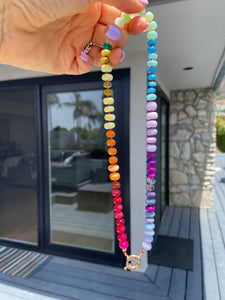 ROYGBIV summer gemstone rainbow