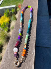 Load image into Gallery viewer, Tide pools gemstone necklace
