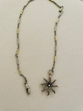 Load image into Gallery viewer, Vintage starburst necklace
