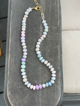 Load image into Gallery viewer, Summer haze gemstone necklace
