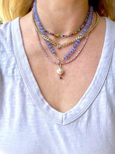 Load image into Gallery viewer, Very Periwinkle moonstone Necklace
