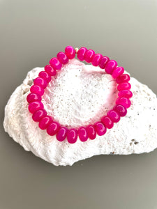 Juicy Neon gemstone bracelets