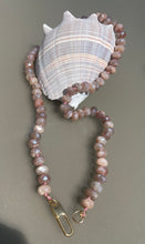 Load image into Gallery viewer, The “blushing moon “ moonstone necklace
