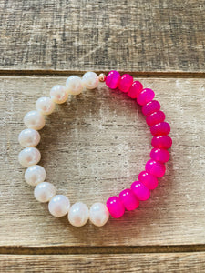 Juicy Neon gemstone bracelets