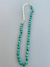 Load image into Gallery viewer, Malachite heart necklace
