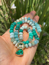 Load image into Gallery viewer, Big Sur gemstone necklace
