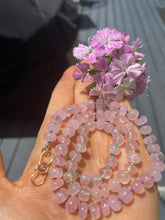 Load image into Gallery viewer, Eternity Rose gemstone necklace
