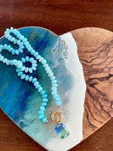 Load image into Gallery viewer, Dainty blue ombré opals
