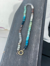 Load image into Gallery viewer, Ojai rustic gemstone necklace
