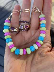 Neon opal candy collection