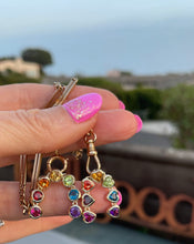 Load image into Gallery viewer, Articulated “Groove-y” rainbow pendant
