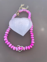 Load image into Gallery viewer, Perfectly pink opal necklace
