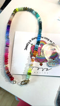 Load image into Gallery viewer, Tide pools gemstone necklace
