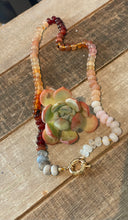 Load image into Gallery viewer, Red rock gemstone necklace
