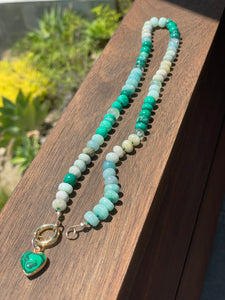 Big Sur gemstone necklace