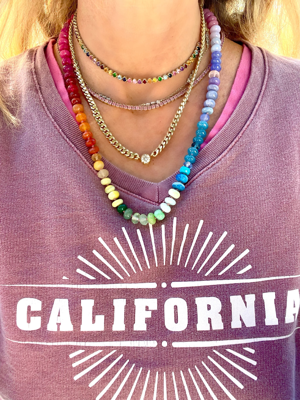 Proygbiv gemstone rainbow