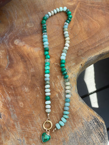 Big Sur gemstone necklace