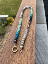 Load image into Gallery viewer, Ojai rustic gemstone necklace
