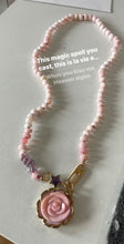 Load image into Gallery viewer, Rose’ opal necklace
