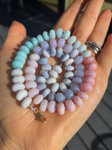 Sorrento skies gemstone necklace