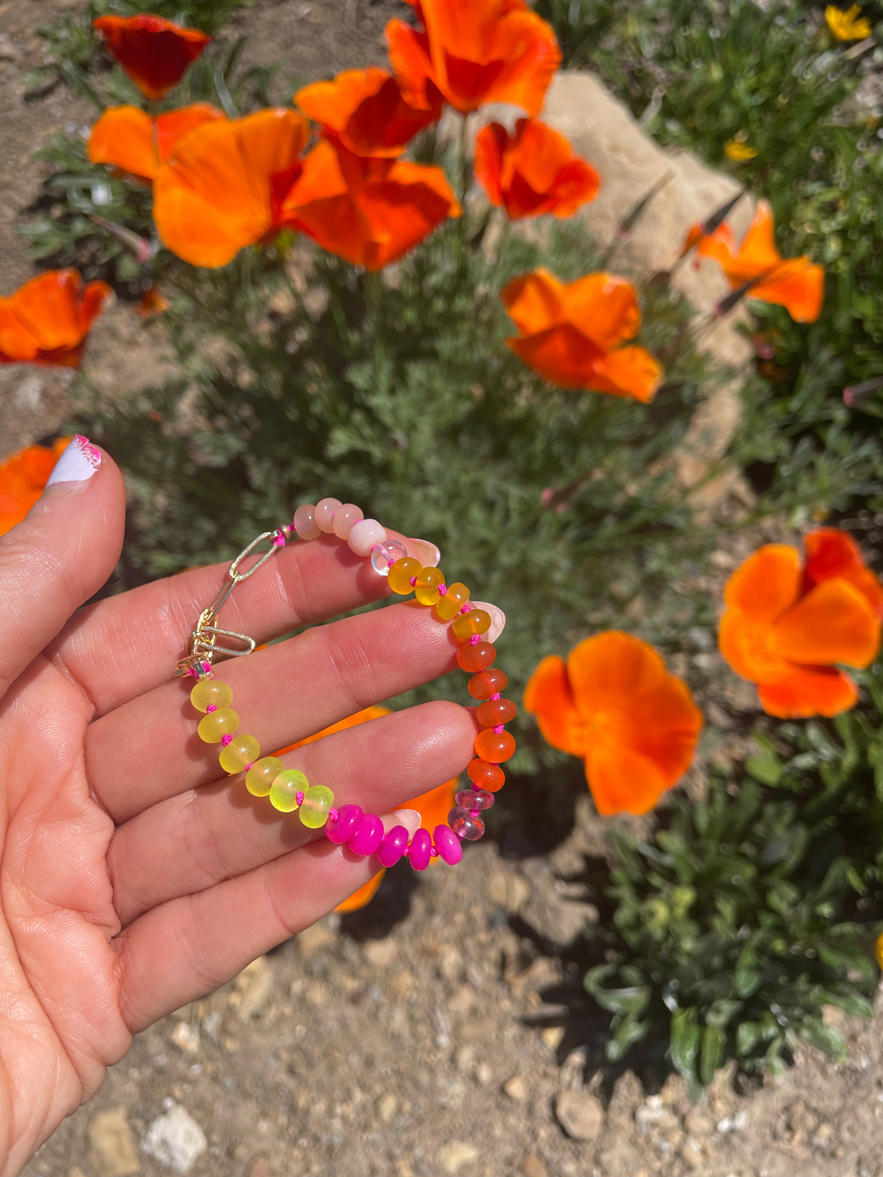 Glow girl bracelets