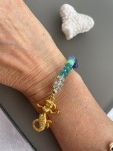 Load image into Gallery viewer, Amalfi mermaid gemstone bracelet
