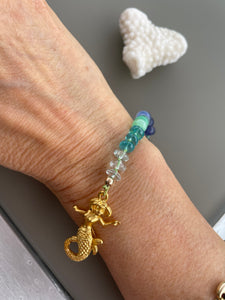 Amalfi mermaid gemstone bracelet