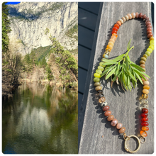 Load image into Gallery viewer, Yosemite gemstone necklace
