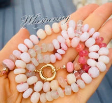 Load image into Gallery viewer, Whispering Angel gemstone necklace
