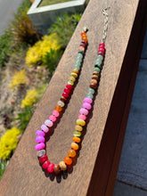 Load image into Gallery viewer, Summer of Love gemstone necklace
