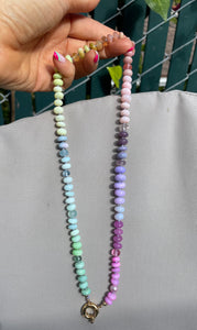 Roma gemstone necklace