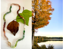 Load image into Gallery viewer, Lakeview gemstone necklace
