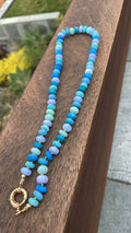 Jolly rancher candy gemstone necklace
