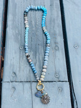 Load image into Gallery viewer, “Rain”gemstone necklace
