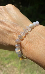 Palomino gemstone bracelet