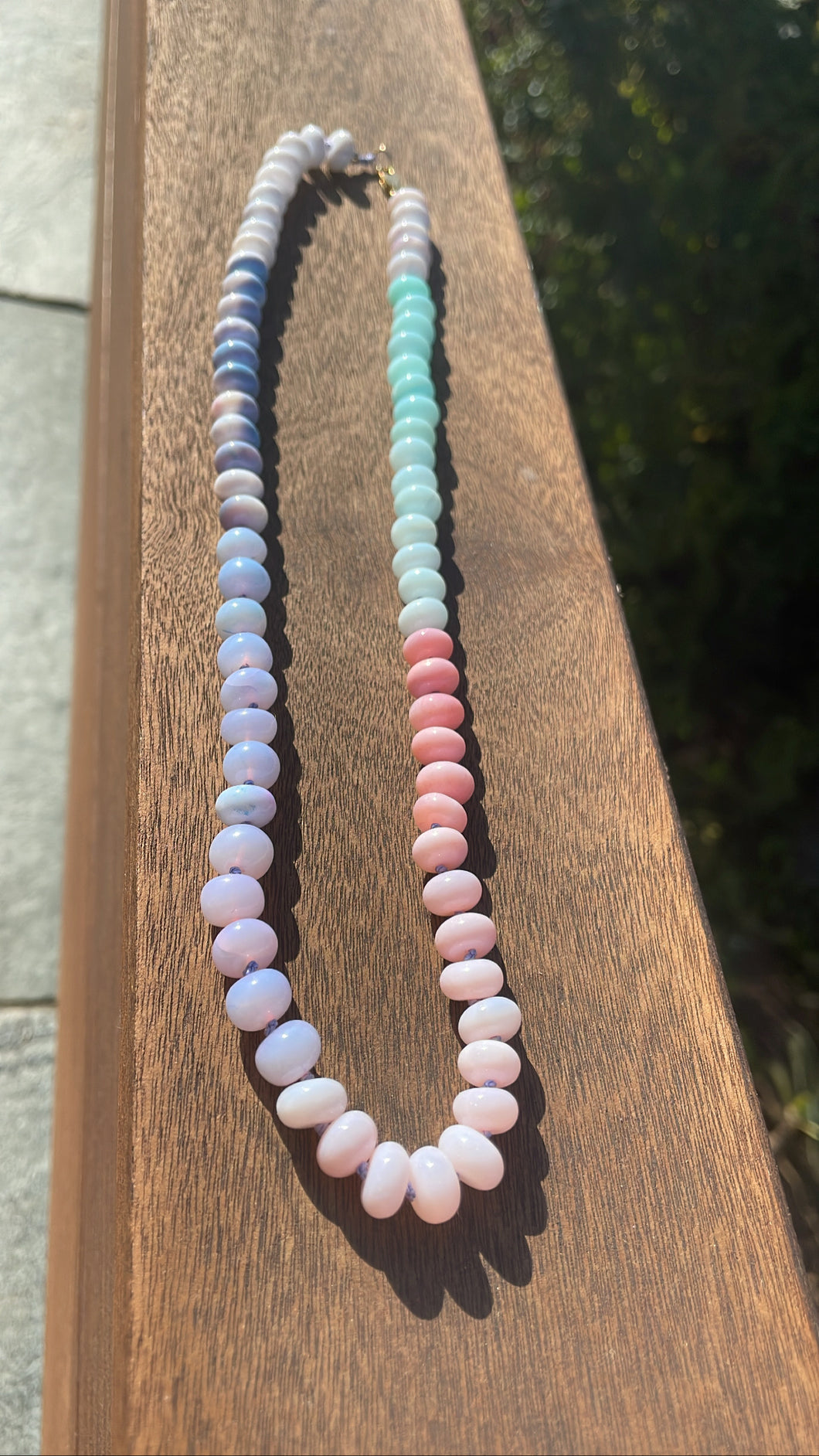 Sorrento skies gemstone necklace