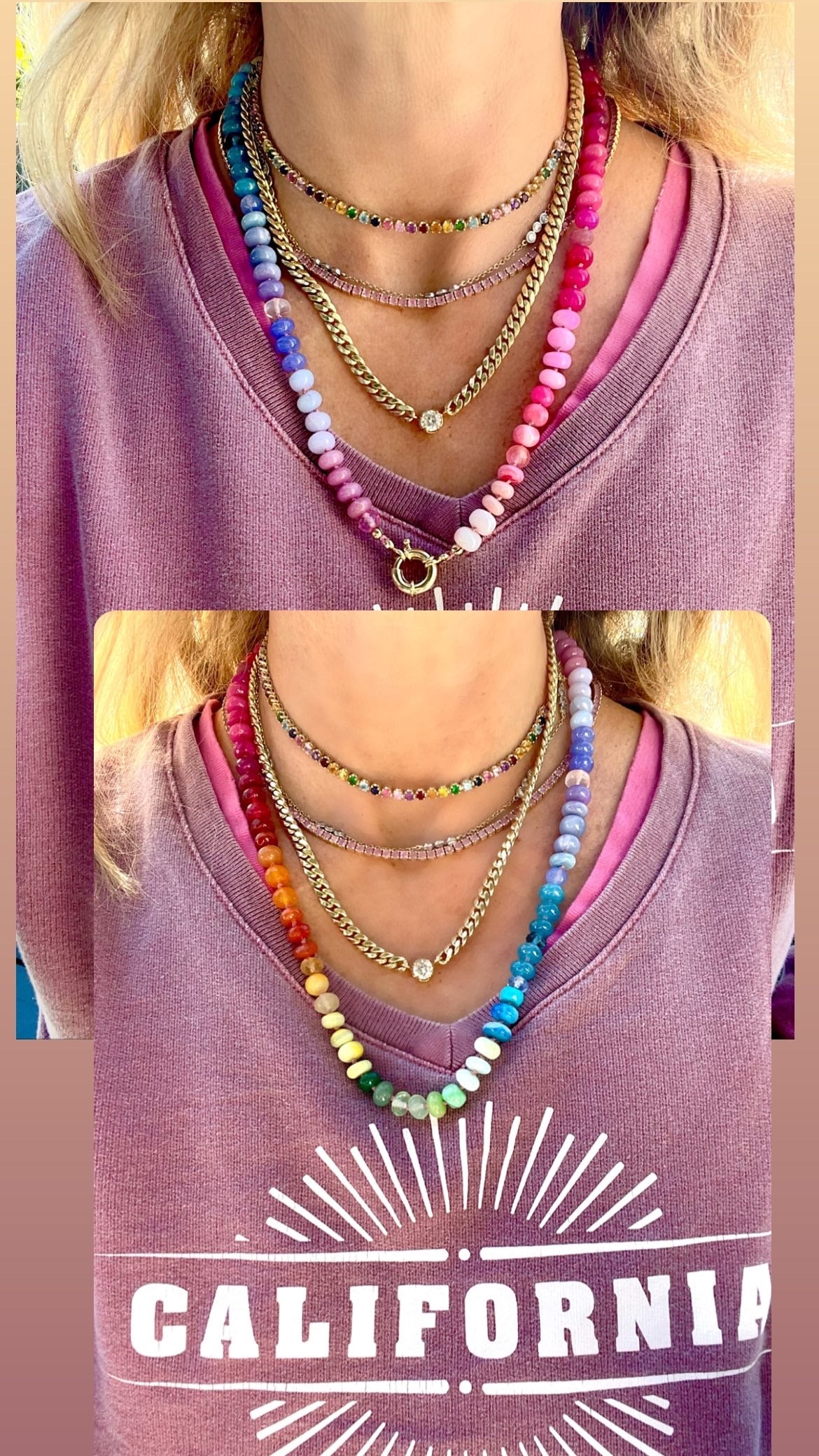 Proygbiv gemstone rainbow