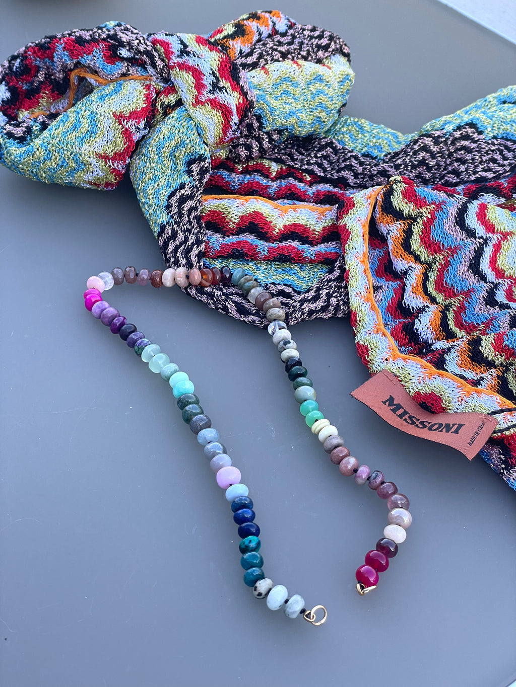 MISSONIA gemstone necklace
