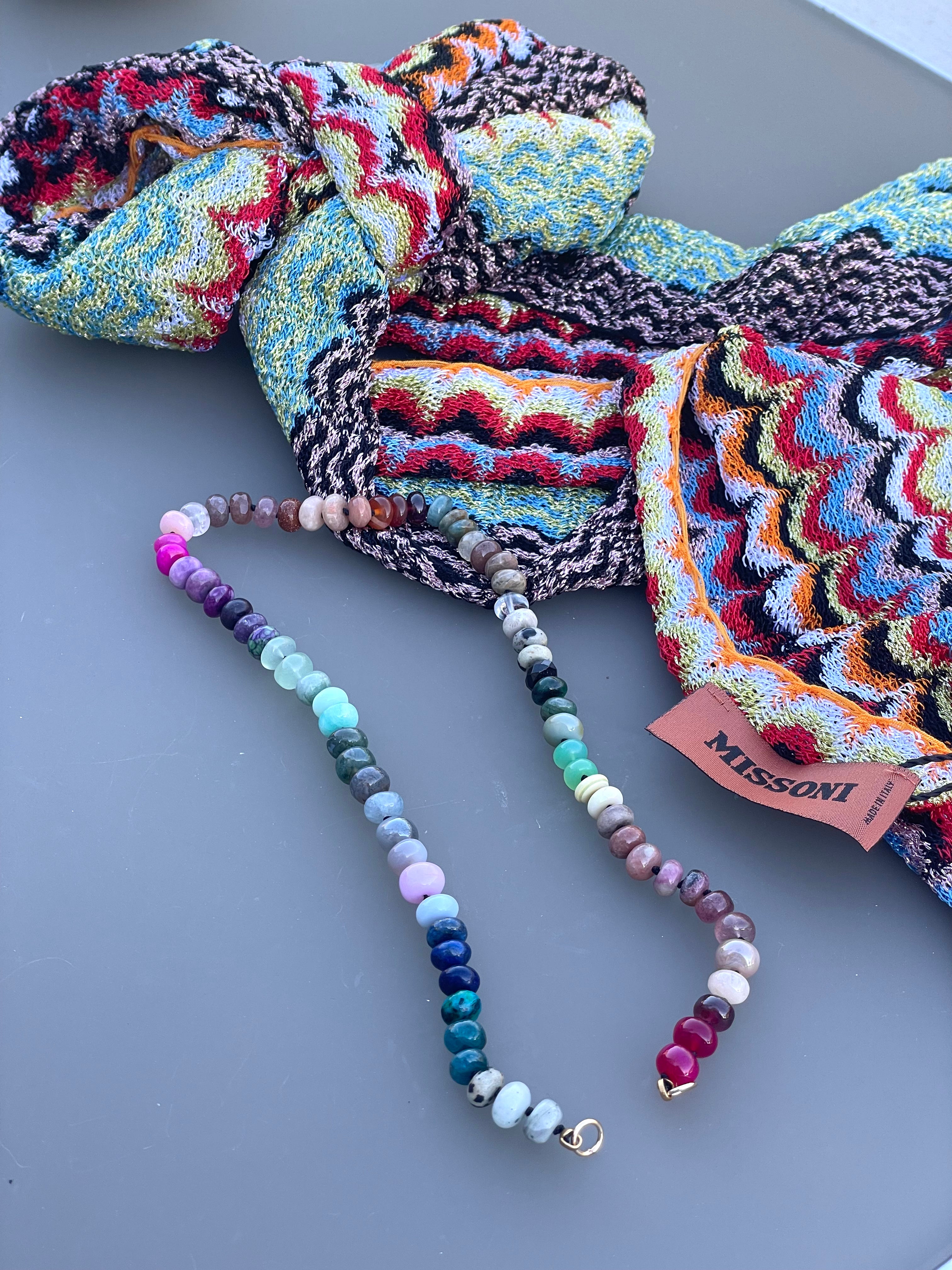 MISSONIA gemstone necklace