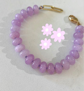 Lilac bracelet