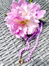 Load image into Gallery viewer, Peony opal necklace
