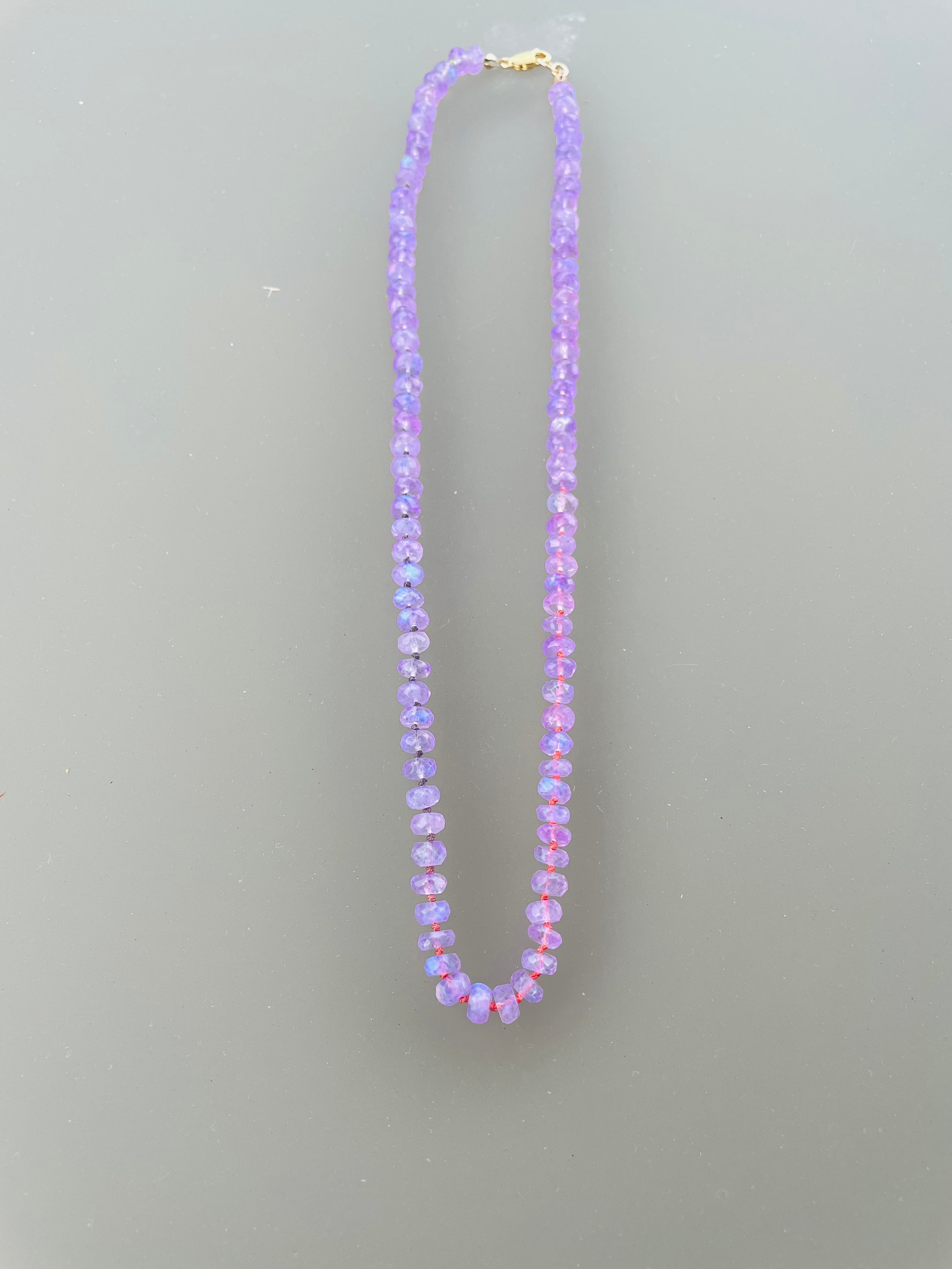 periwinkle moonstone necklace