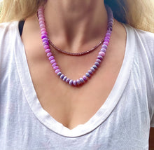 Load image into Gallery viewer, “GLOW-RIA” gemstone necklace
