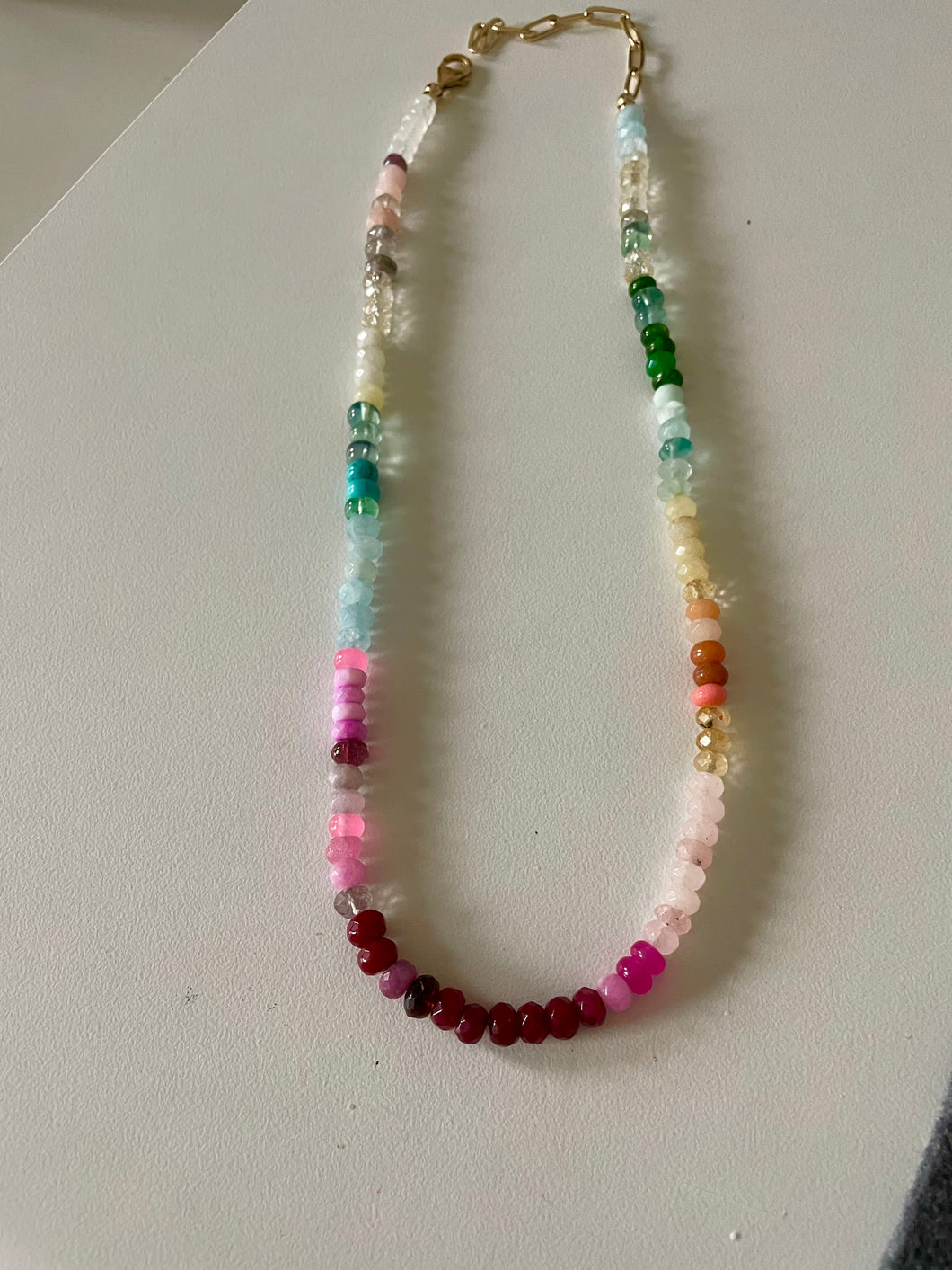 Rainbow necklace