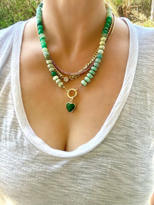 Big Sur gemstone necklace