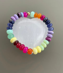 “The Hope” gemstone rainbow collection